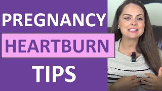 Pregnancy Heartburn Causes Symptoms and Foods that Help [upl. by Nolrak]