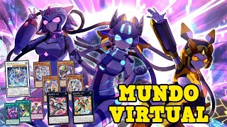 Mi mazo Virtual World Mundo Virtual en YuGiOh Master Duel  Deylux92 [upl. by Atnwahsal69]