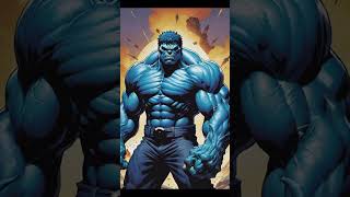 TitlequotBlue Hulk Unleashed Power Beyond RagequotBlueHulk MarvelComics [upl. by Eidna]