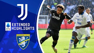 Juventus vs Frosinone Extended Highlights  Serie A  CBS Sports Golazo [upl. by Yeldahc]