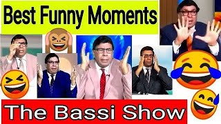 😂🤣Best Funny Moments🙉💥The Bassi Show🎊 Joginder Bassi Funny । Bassi Show Funny । Bassi Funny Video । [upl. by Aisnetroh321]