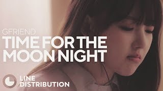 GFRIEND  Time For the Moon Night Line Distribution [upl. by Nally191]