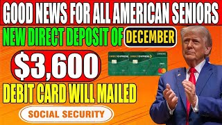 Confirmed 3600 October Payments for Social Security SSI amp SSDI  Debit Cards Coming Soon [upl. by Aeslahc266]