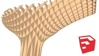 Part of Metropol Parasol Modeling in SketchUp [upl. by Iarised]