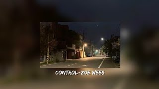 ControlZoe WeesSlowedReverb wlyrics [upl. by Romanas]