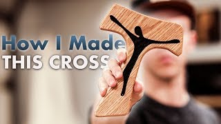 Tau Cross Build  Woodworking HowTo [upl. by Enneyehs]