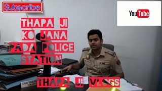 Thapa Ji ko Jana Pada Police stationviralviralvideocustomercustumevlogRajatMotoWorldiw7oj [upl. by Cullin784]