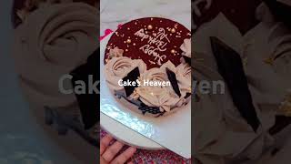 Chocolate cake 😍Fb pgCakes Heaven testycake cakedecoration beautifulcake birthdaycake [upl. by Accisej]