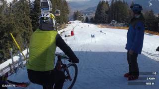 Bike and Snow 2017 Training  Muttereralm Innsbruck  LINES [upl. by Gaskill]