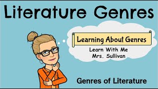 Literature Genres What is Genre [upl. by Eatnhoj299]