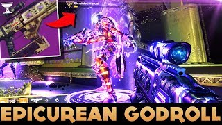 PVE Epicurean GodRoll in Destiny 2 [upl. by Alvin]