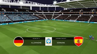 DLS 24  Allemagne VS Espagne  World Cup  Dreams League soccer 2024 [upl. by Ninehc152]