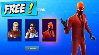 How To Get FREE SKINS Fortnite NEW STYLES FIRE WILD CARD OG STYLE  Red Suit Evil Wildcard Skin [upl. by Soalokcin163]