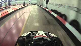 2 Laps at Capital Karts London The UKs Longest Indoor Go Karting Circuit [upl. by Esirahs478]