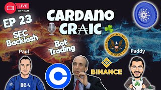 Cardano Updates After SEC Filing and Bot Trading Taking Over [upl. by Esnohpla712]