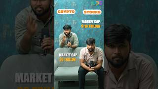 Crypto vs Stocks  Difference Between Crypto and Stocks shorts crypto stocks [upl. by Adnuhs]