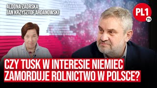 Czy Tusk w interesie Niemiec zamorduje rolnictwo w Polsce  PL1tv [upl. by Sinclare]