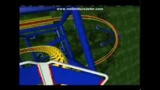 Superman Ultimate Flight  Nolimits Coaster [upl. by Yelrahc]