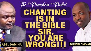 Abel Damina On Chanting Is Chanting In The Bible YES See Scriptures  Dunsin Speaks On Worship [upl. by Gnat500]