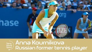 Former Russian Tennis Star Anna Kournikova in 2000  Trans World Sport [upl. by Tullius692]