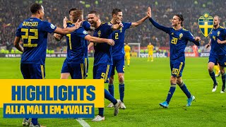 Målen som tog oss till EM 2020  Highlights [upl. by Pirzada468]