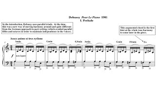 Analysis Debussy Pour Le Piano I Prelude [upl. by Middle30]