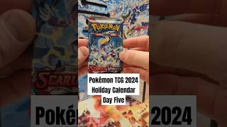 Pokémon TCG 2024 Holiday Calendar Opening Day Five pokemon pokemontcg pokemoncardopening [upl. by Greenebaum317]