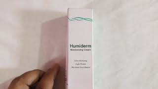 Hindi doctor Humiderm moisturizer cream review [upl. by Bertold]