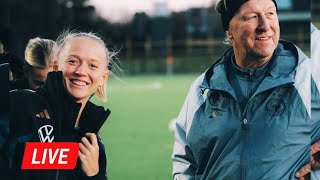 Live ⭐️ PK Lea Schüller and Horst Hrubesch ⭐️ DFB Frauen Fußball Mannschaft Germany Women Olympia [upl. by Loren]