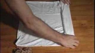 How to Tie Dye Shirt Designs  Horizontal Double Roll Pattern for Tie Dye Shirts [upl. by Fedak894]