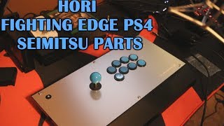 HORI FIGHTING EDGE PS4 SEIMITSU MOD REVIEW 1080p 60fps [upl. by Ahern]