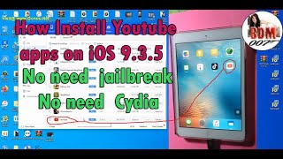 How Install and Fix Youtube apps on iOS 935  Fix iOS 935 no need jailbreak No need Cydia [upl. by Romalda]