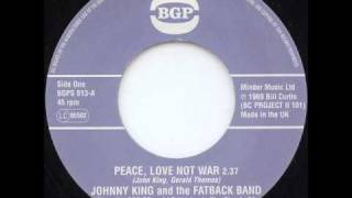 The Fatback Band quotPeace Love Not Warquot [upl. by Aiam370]