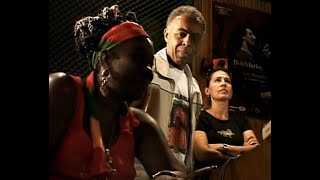 Gilberto Gil  Recording quotPositive Vibrationquot in Studio Tuff Gong Jamaica With Rita Marley [upl. by Clive]