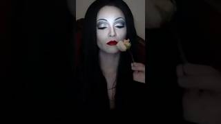 Morticia Addams Makeup Routine [upl. by Biddy]