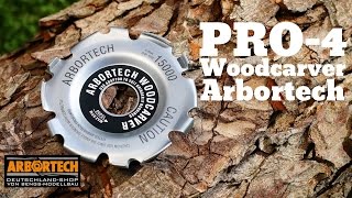 Pro4 Woodcarver von Arbortech Schnitzen Nuten fräsen Freihand modelieren [upl. by Donny]