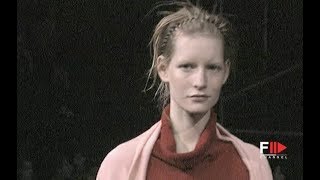 YOHJI YAMAMOTO Fall 19941995 Paris  Fashion Channel [upl. by Adnirb]