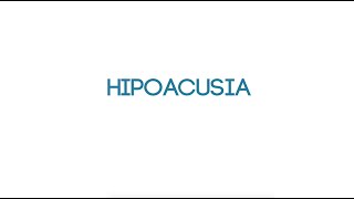 Hipoacusia [upl. by Sommers]