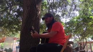 David Harris cover of Jerry Jeff Walker quotJaded Loverquot in Luckenbach Texas [upl. by Anett889]