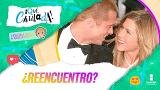 ¿Reencuentro entre Brad Pitt y Jennifer Aniston  Qué Chulada [upl. by Baten]