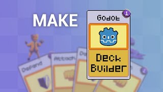 How to Make a DECK BUILDER on Godot  ep4 [upl. by Kriss]