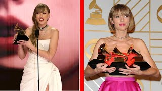 Taylor Swift sets Grammys record with historic 2025 album of the year nomination [upl. by Nosac]