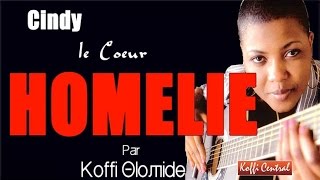 Kofficentral Cindy  Le coeur dans Homelie Clip Officiel [upl. by Yrogreg879]