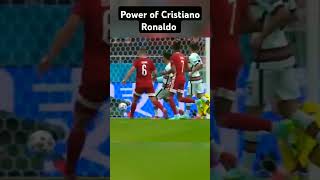 Cristiano Ronaldo DESTROYS Ball with Insane Power Must Watch football ronaldojr ronaldo messi [upl. by Tihw805]