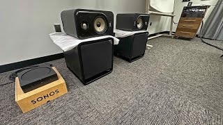 eARC Compatibility Test  Polk HTS 10 Polk ES20 Sonos AMP [upl. by Inalak869]