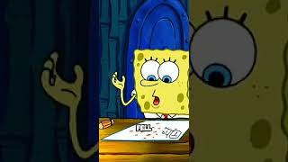 SPONGEBOBS PROCRASTINATION DISASTER ✏️⏳ spongebob shorts [upl. by Hacceber]