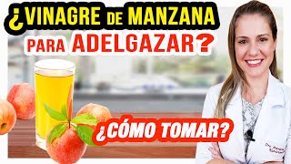 🤯EL VINAGRE DE MANZANA AYUDA A PERDER PESO  CÓMO FUNCIONA EN TU CUERPO  Manu Echeverri [upl. by Pomona]