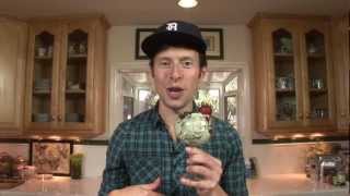 Mint Chocolate Chip Ice Cream Vegan Raw Food Recipe [upl. by Relluf]