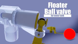 How does a Floating ball valve working  Ball valve  How it works [upl. by Laurens]