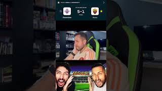 😭 FiorentinaRoma 51… fiorentina asroma seriea calcio [upl. by Abas]